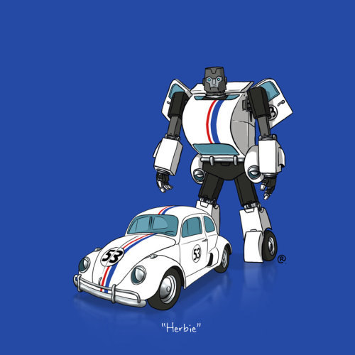 xombiedirge:  If They Could Transform by Darren Rawlings / Blog / Tumblr