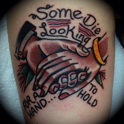kingfantastic:  Brand New tattoo for Lily. Thank you!  (at Heart And Soul Tattoo)
