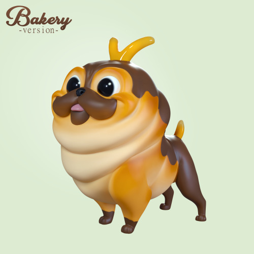 Caterpug Bakery version