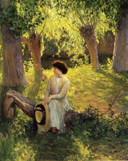 Warm Afternoon, 1910, Guy RoseMedium: oil,canvas