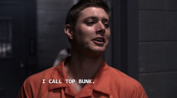 bean-winchester:  The continued adventures of Dean “Bottom” Winchester