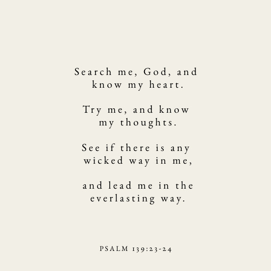 Thesovereignword Psalm 139 23 24 WEB Tumblr Pics