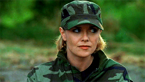 thewhofiles:SAMANTHA CARTER IN STARGATE SG-1: THE FIRST ONES  Her hair is the best in this season is