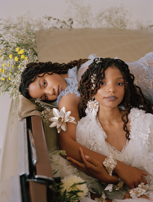 shadesofblackness:CHLOE X HALLE FOR GARAGE MAGAZINE BY DARIA KOBAYASHI RITCH.