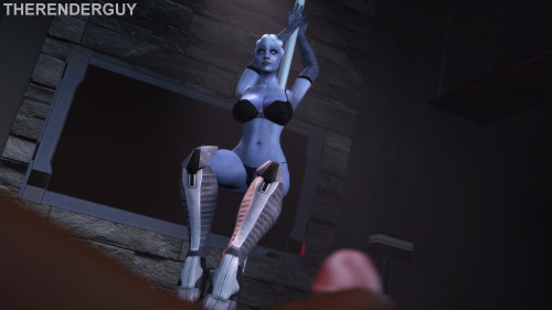 therenderguy:  Liara T'Soni stripping for futanari Samantha Traynor  (requested) Links to animation (720): Mixtape, Mixtape loop, GfyCat loop Story: Liara always wanted to see what was Traynor all about. She was so interested that she loured specialist