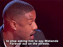 captainpoe:Michael B. Jordan wins Best Villain!