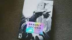 okamidensetsu:  My copy of Bravely Second arrived today! It’s huge o.o and absolutely gorgeous! Very happy to have the Collector’s Edition!  ….especially since I pre-ordered over a month later due to being out of the loop when it first went up for