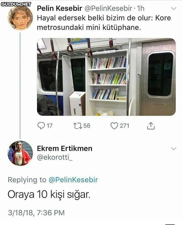 Kore metrosundaki mini...