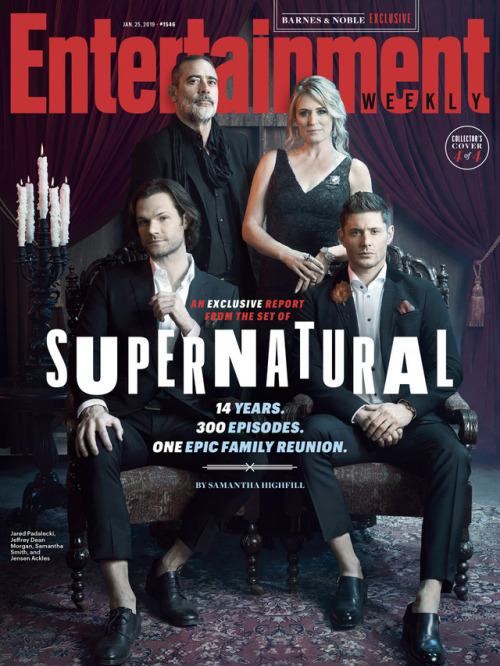 winchestercatgirl:  The Winchesters are back together! Hunting people, saving things, the family business. Supernatural is celebrating its 300th episode with an epic Winchester family reunion, and we’ve got all the details in our exclusive report from