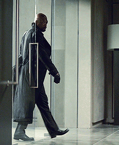 I wanna know how many painkillers Nick Fury was on just so he could achieve his Triumphant Return Strut