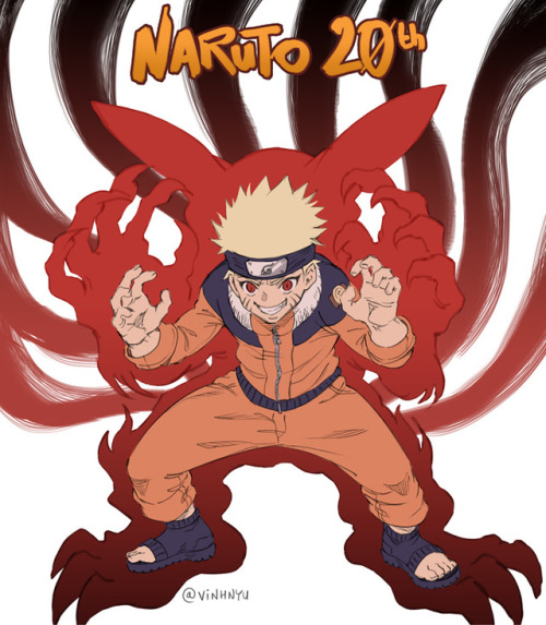 NARUTO 20th ANNIVERSARY celebration art