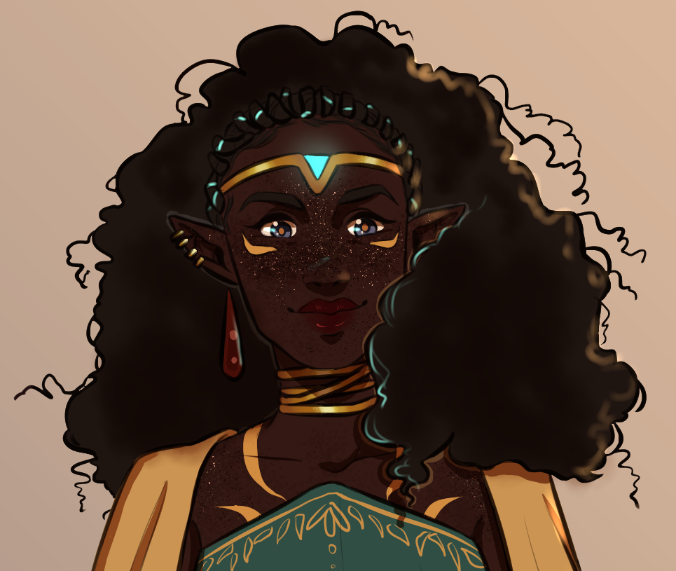 yliseryn: My take on Allura’s mother, because the MAS server drawing parties are