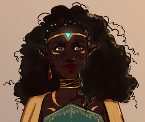 yliseryn: My take on Allura’s mother, because the MAS server drawing parties are such a good way to get inspired! This is a younger version of Queen Aetheria, and I figure she’d be looking at her future husband :) Went for a more earthy palette to