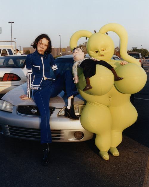 maciekpozoga: Alien Costume by artist Christin Green. Shot on Walmart parking lot, Roswell, New Mexi