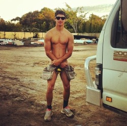 butchlvr53:  I strongly suspect once you get him inside the van, it won’t take much to get him to get those legs up and your dick pushing past his sphincter into his ass…..