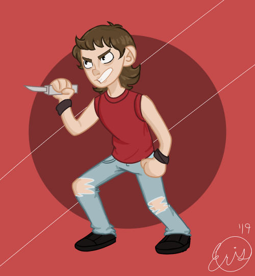 cupidgent:IT inktober day 7: knife