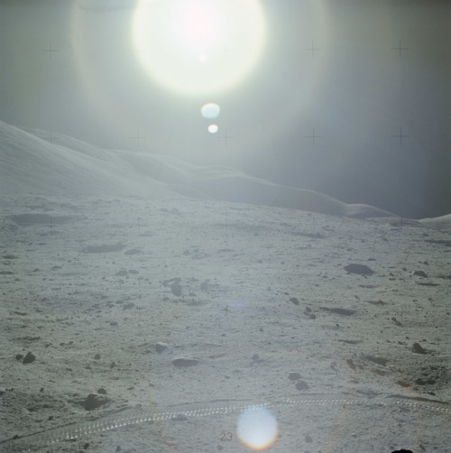 More Apollo 17 EVA on the lunar surface. I really like how the...