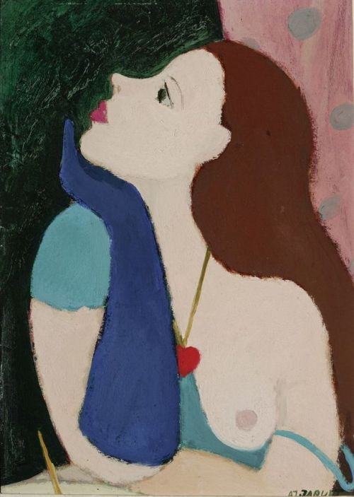 sylvainbuffet:Alice Jaquet (1916-1990) - Femme au gant bleu