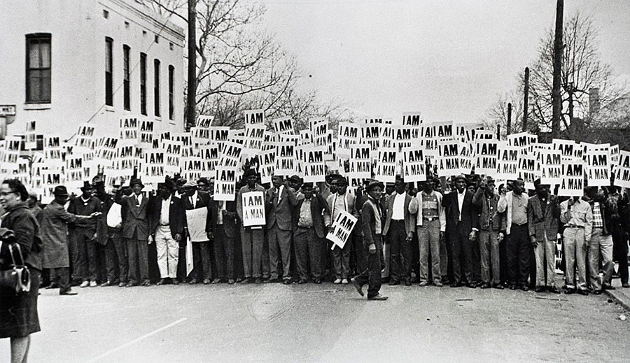jordannamatlon:  butdoesitfloat.com curates photographs of civil rights I am a Man