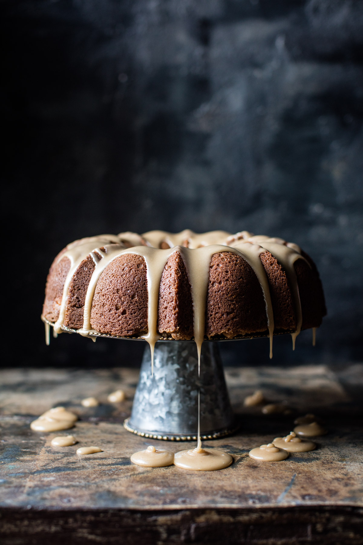 sweetoothgirl:Cream Cheese Swirled Brown Sugar Pumpkin Coffee Cake