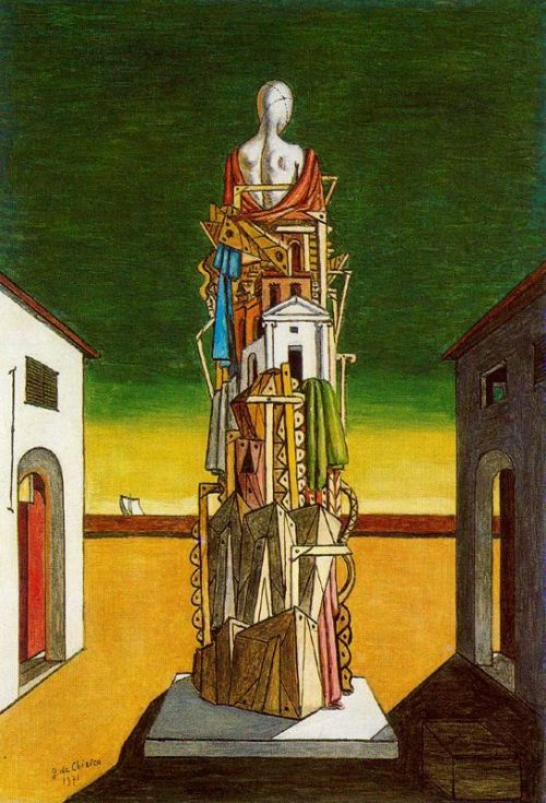 artist-dechirico: The Great Metaphysician, 1971, Giorgio de ChiricoMedium: oil,canvaswww.wik