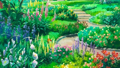 ghibli-collector:The Floral Art Of Studio Ghibli