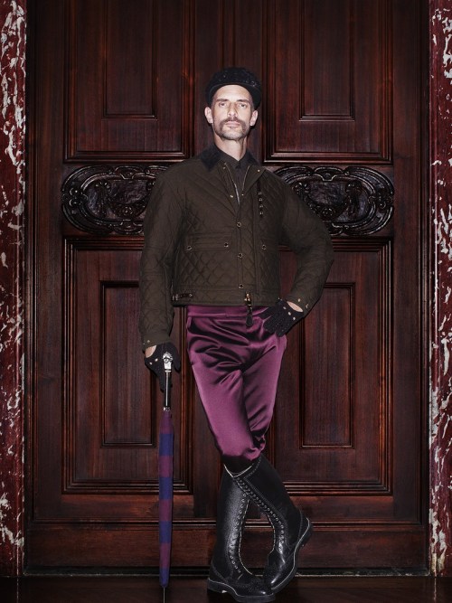 do-not-open-til-christmas:  What the ell-dressed vampire is wearing this season. Remember, days are getting longer, so that umbrella doubles as an emergency sunscreen