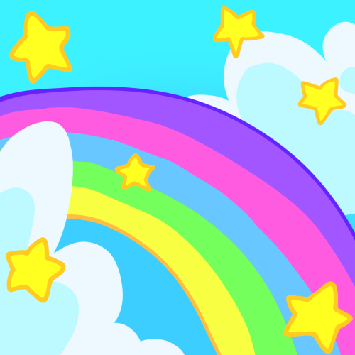 Over The Years, I've Amassed A Collection Of These Rainbow Pictures That I've Made, Some Newer Some Older