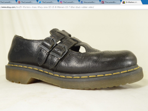 Dr Martens shoes Mary Janes 8 blackLeather is soft and flexible.Removable Dr Martens insoles.http://