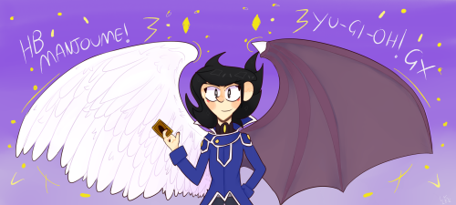 lauriekits:“These wings were made to fly!”Happy Birthday, Jun Manjoume! [Please click for full view!