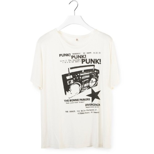 R13 Punk Tee ❤ liked on Polyvore (see more white t shirts)