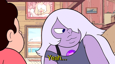 Get ready to “Crack the Whip” in the next all-new episode of Steven Universe, starting in only 15 minutes! If you’re not near a TV, you best hurry to one!