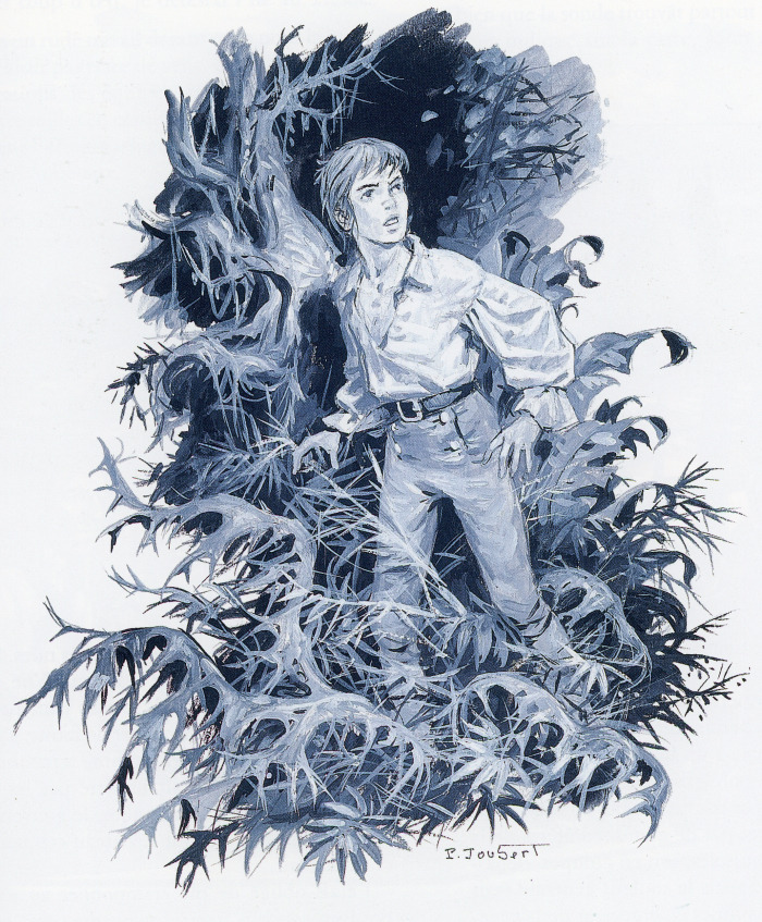 Jim Hawkins, illustration pour “L’île au Trésor” de R.-L. Stevenson.