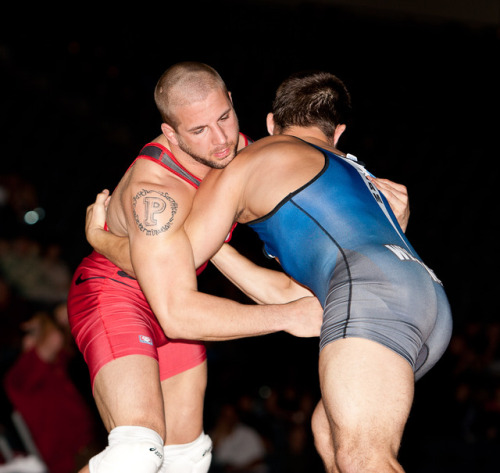 Trent Paulson and Nick Marable (lbsphoto.smugmug.com/Olympic-and-College-Wrestling)