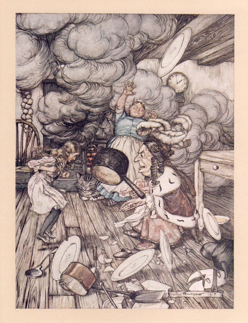 How Arthur Rackham’s 1907 drawings for Alice in Wonderland revolutionized illustration and book publishing
