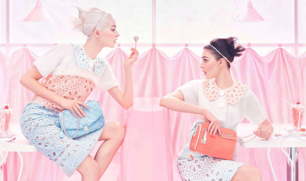 Louis Vuitton's Spring 2012 ad campaign is just as sugar sweet as