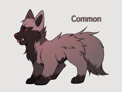 princessharumi:  I did more Pokemon variations, this time with the little hyena pup, Poochyena ~ 