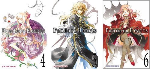 theladysilvermoon:Pandora Hearts volume 1-24 + Official Guides