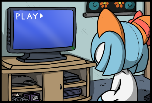 rakkuguy:What if TMs were instructional DVDs? WHEN DID THIS COMIC REACH 40k NOTES!?!?