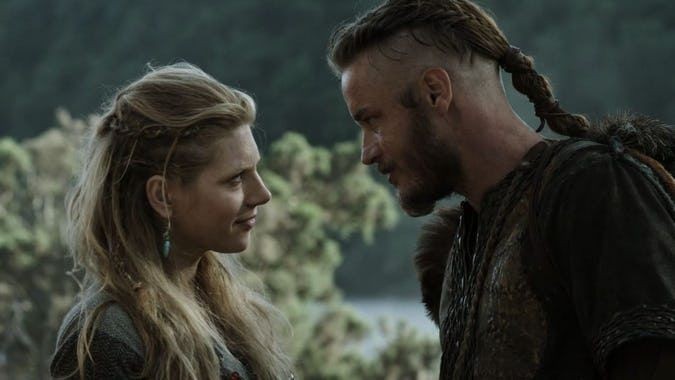 Ragnar and lagertha