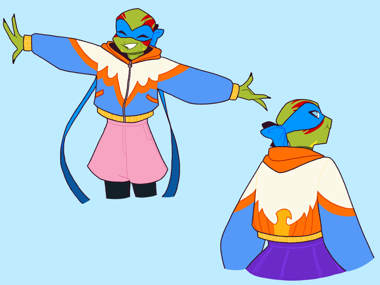 What a Town!: decided to try and give the blue jacket from this...