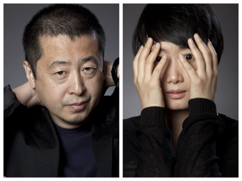 ok-film:Jia Zhangke and Zhao Tao, by Robin Holland, NYC, 2013 [x]