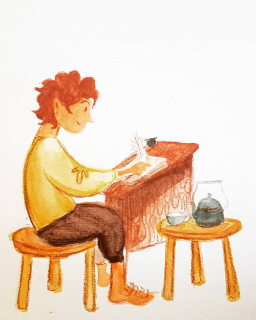 Uncovered This Old Doodle (from All The Way Back In 2020) Made With Color Pencils & Watercolor, Featuring