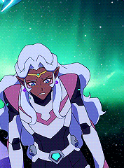 alluradaily:Allura and her pink paladin suit