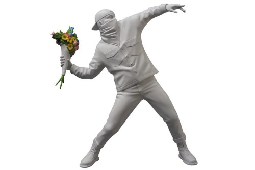   Banksy “Flower Bomber” by Medicom Toy and Brandalism  