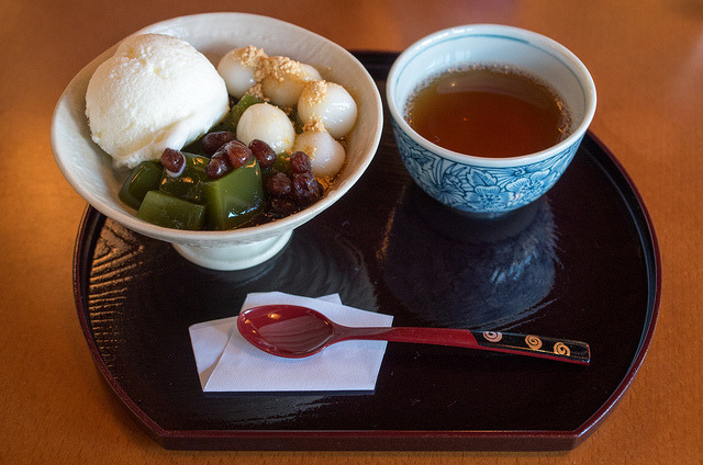 japanesefoodlover:  山町茶屋 山町あんみつ by GenJapan1986 on Flickr. 