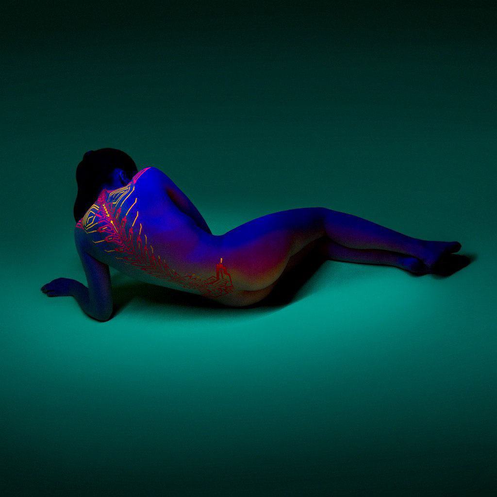 eiruvsq:  Photographer &amp; Artist: Local Preacher “Neon Skeleton” 