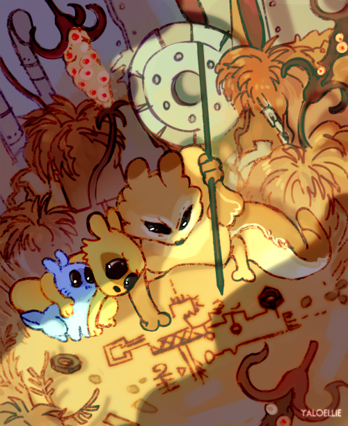 Posting ArtFight Attacks Because I Don't Have Finished New Drawings (2/14)
