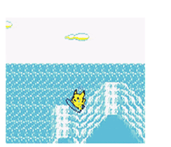 faerore:Surfing Pikachu minigame in Pokémon YellowWaves, here I come!