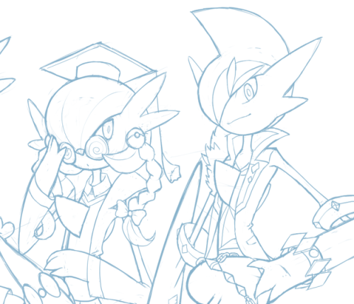 yuki-menoko:  I’ve been busy as of recent so I haven’t had any time to work on this, but with that outta the way, I can finish up the last cosplay B) Edit: Here’s the one with Gallade Libre B) 